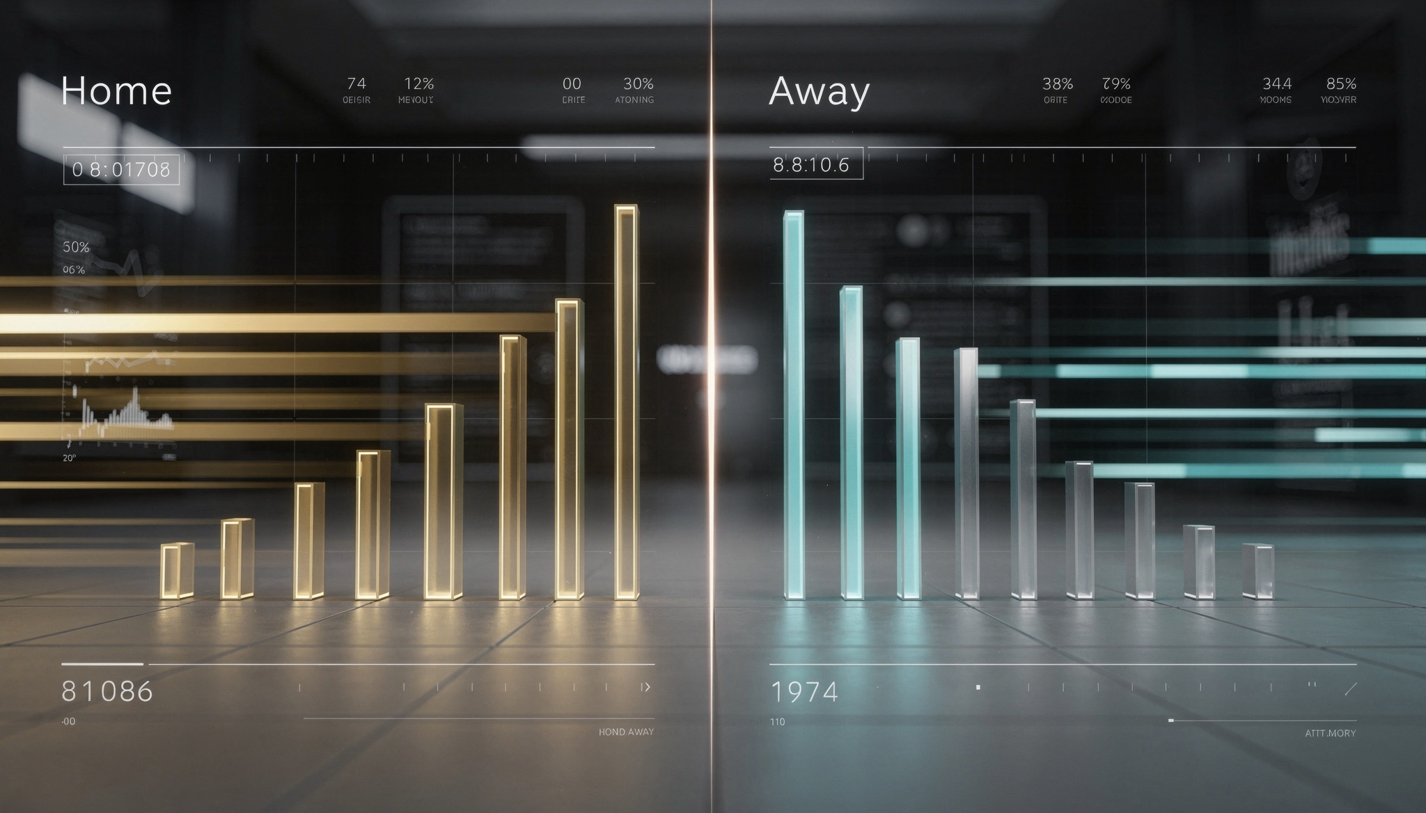 Statistiche casa - trasferta calcio